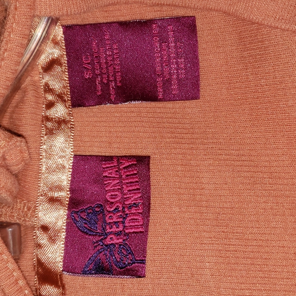 PERSONAL IDENTITY HOODED THIN SWEATER IN SIZE S - Picture 3 of 3